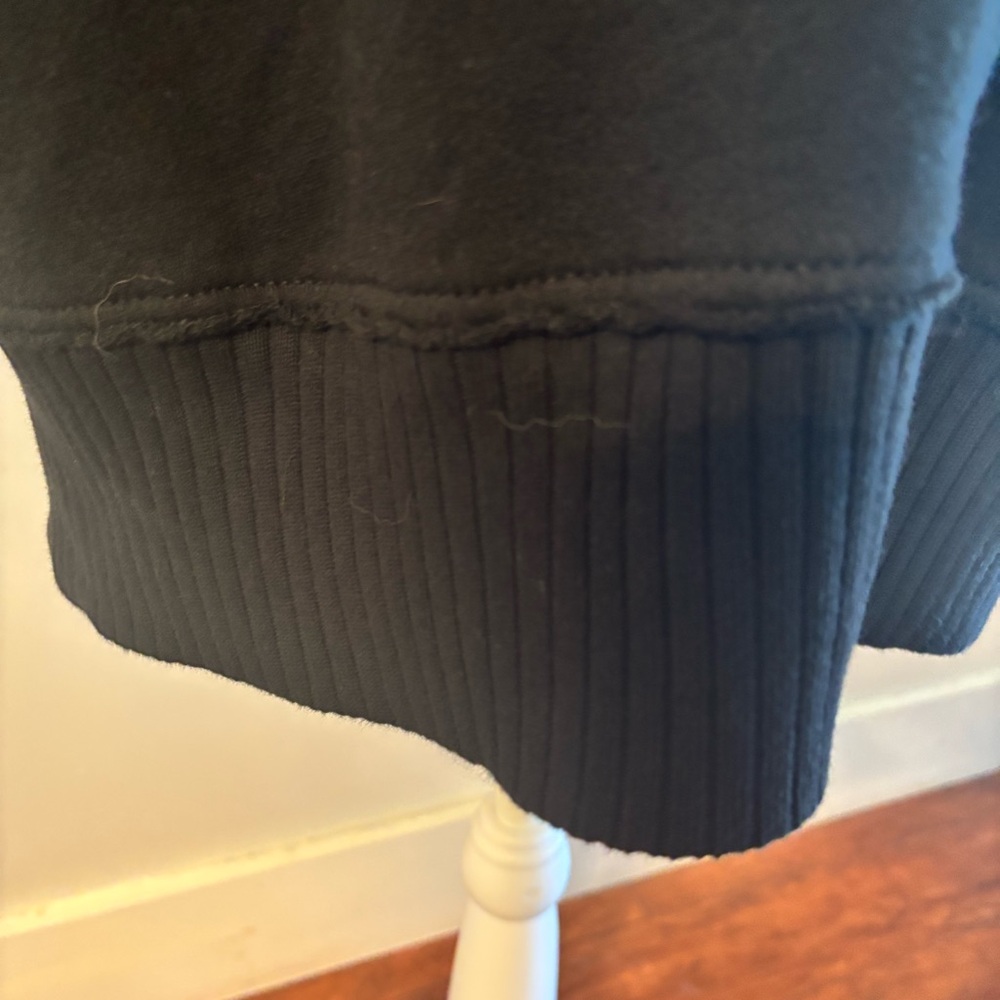 Aerie Black Getaway Cardigan Sweatshirt Size Large NWT - Picture 6 of 16